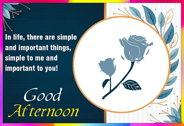 good afternoon quotes in english